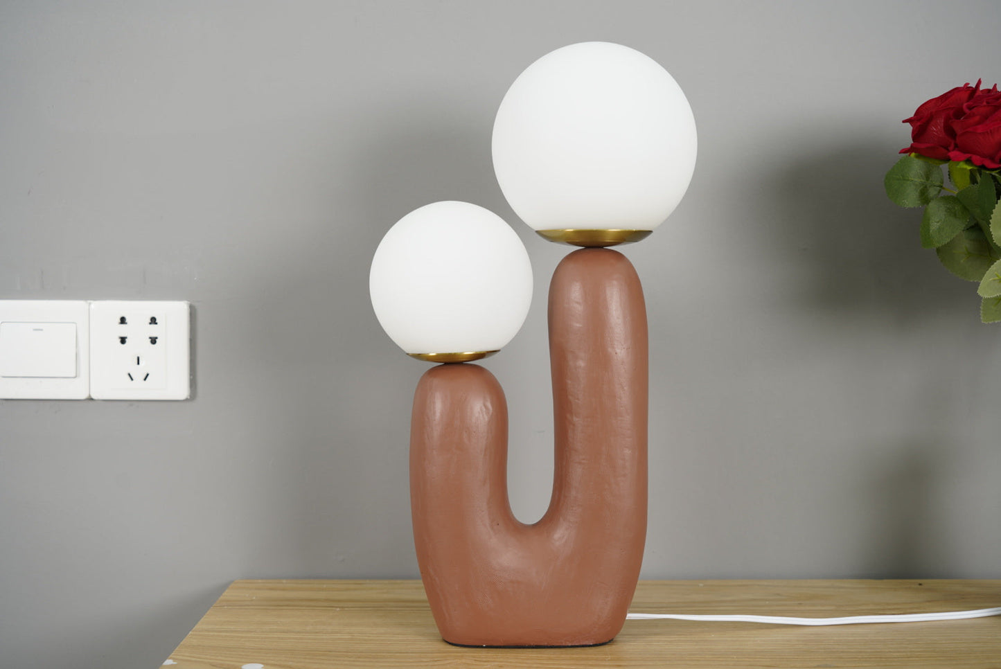 Skorter | Arden Hair Brush Lamp – Nordic Style Lighting