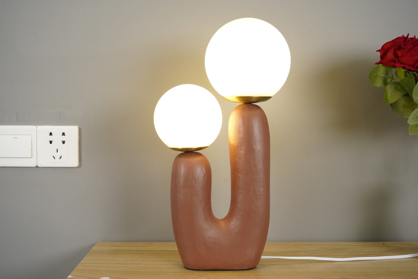 Skorter | Arden Hair Brush Lamp – Nordic Style Lighting