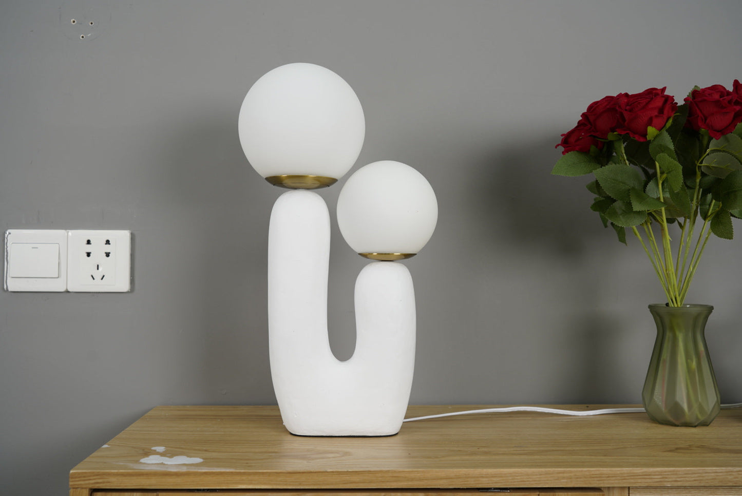 Skorter | Arden Hair Brush Lamp – Nordic Style Lighting