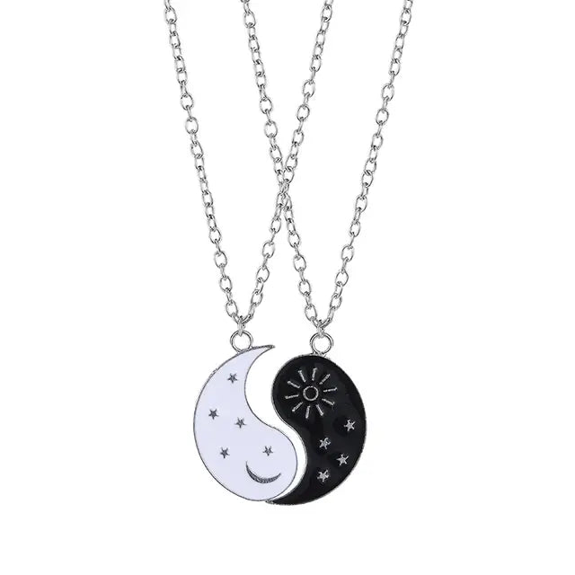 Skorter | I love you Best Friends / Couple Necklace Jewelry Puzzle Necklace