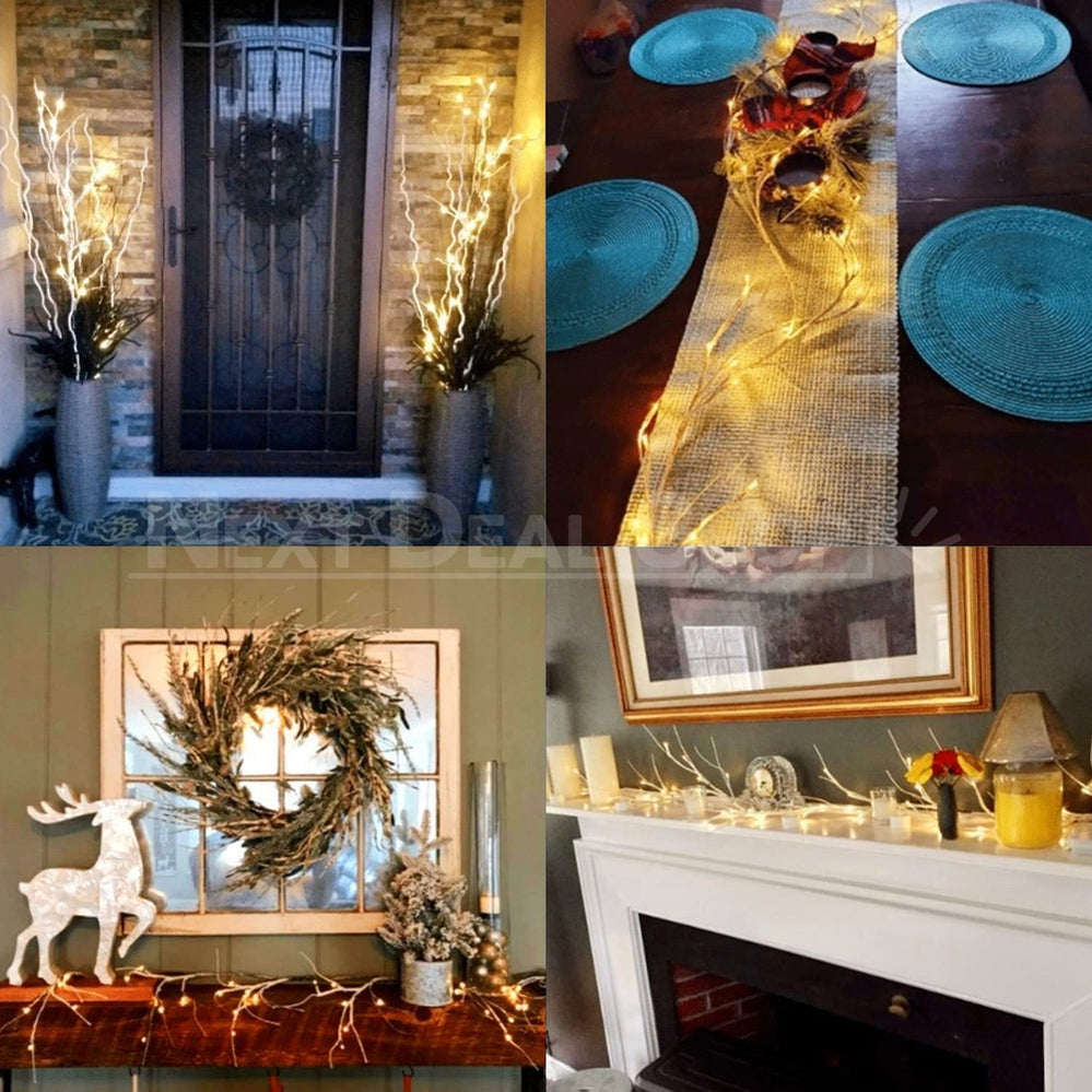 Skorter | Decorative LED Birch Garland Lights
