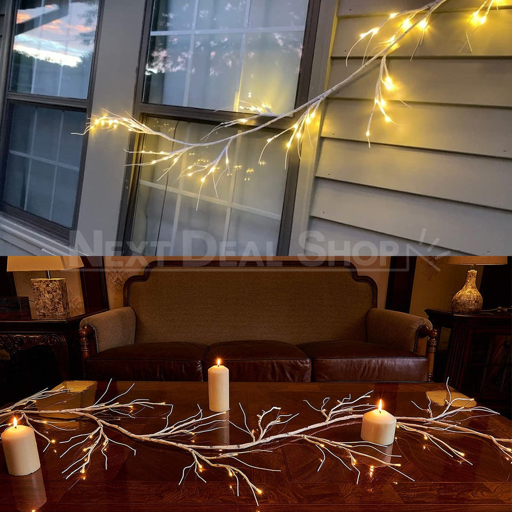 Skorter | Decorative LED Birch Garland Lights