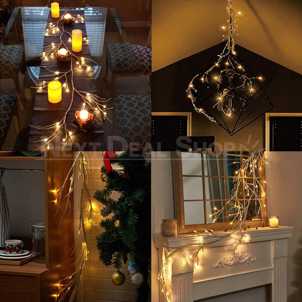 Skorter | Decorative LED Birch Garland Lights