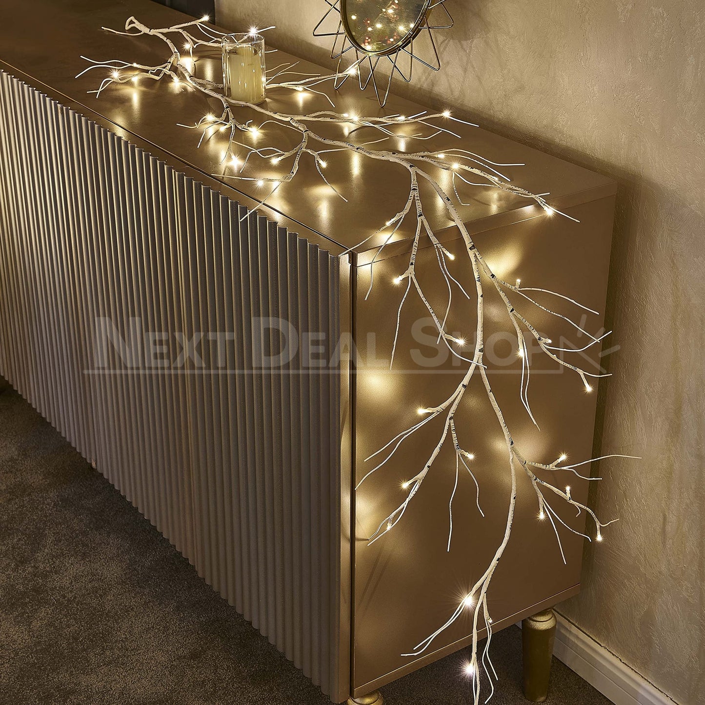 Skorter | Decorative LED Birch Garland Lights