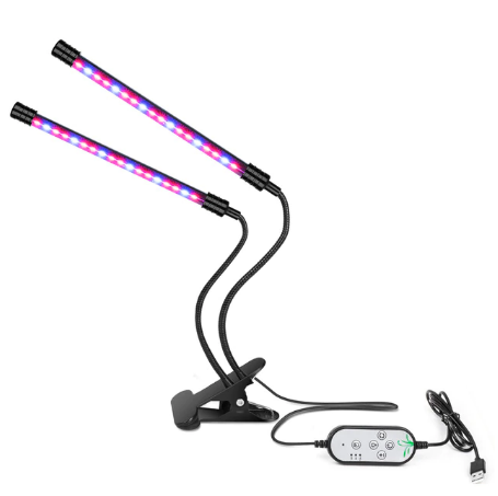 Skorter | Led Grow Light Full Spectrum Fitolamp With Control For Plants Seedlings