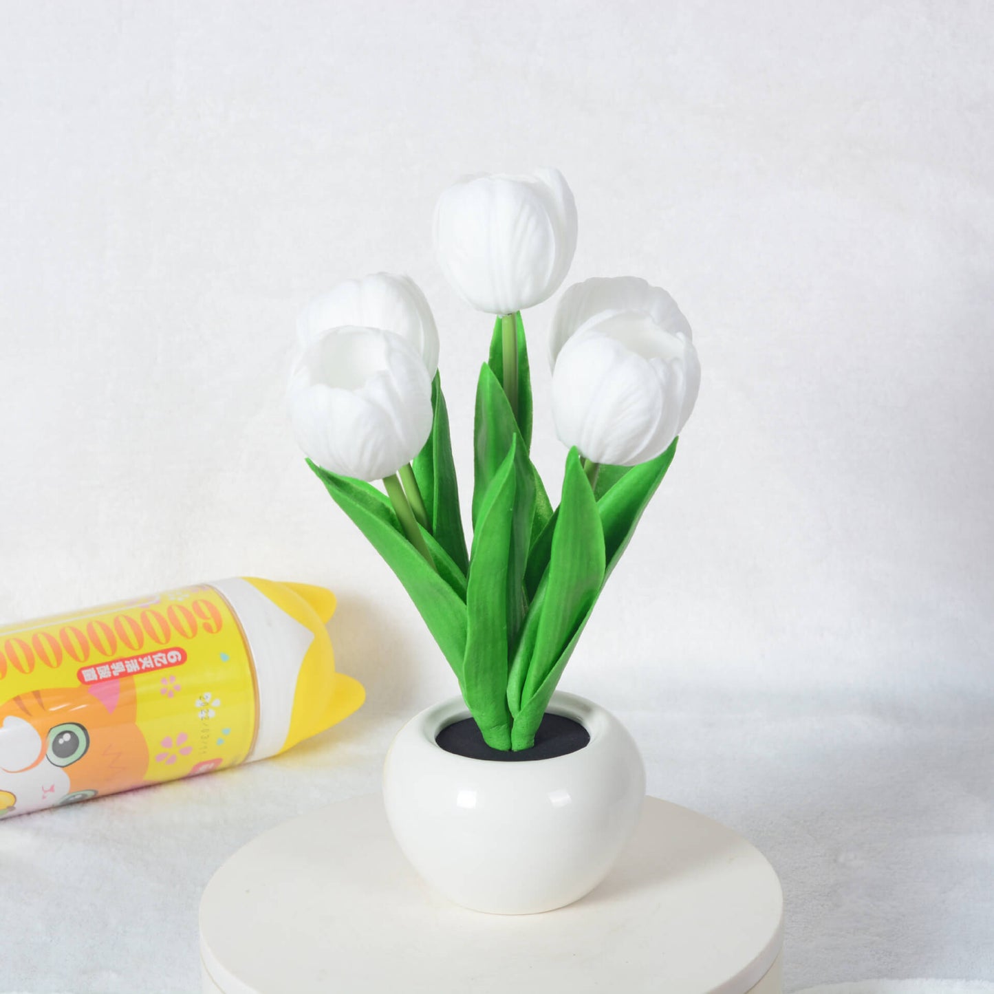 Skorter | Modern Creative Simulation Tulip Peony LED Night Light Table Lamp