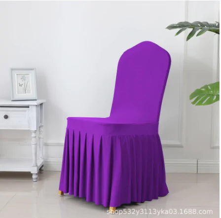 Skorter | Chair cover with pleated skirt