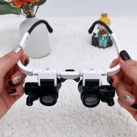 Skorter | Magnifying Glasses with 8x, 15x, and 23x Magnification for Detailed Viewing and Precision Work