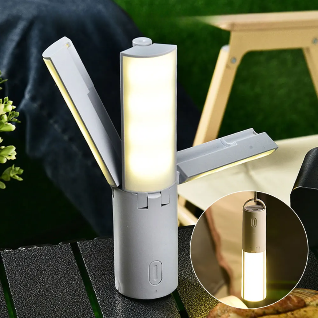 Skorter | All-in-One Camping Lamp | Rechargeable Outdoor Light with Adjustable Brightness & Long Battery Life
