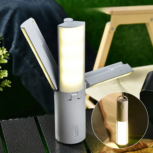 Skorter | All-in-One Camping Lamp | Rechargeable Outdoor Light with Adjustable Brightness & Long Battery Life
