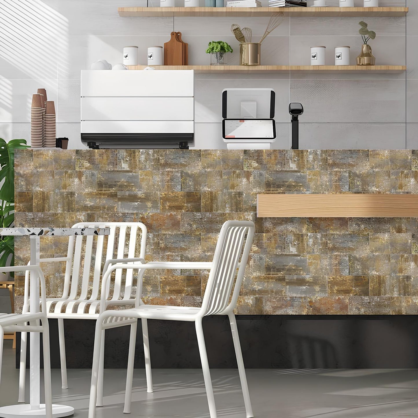 Skorter adhesive pattern three