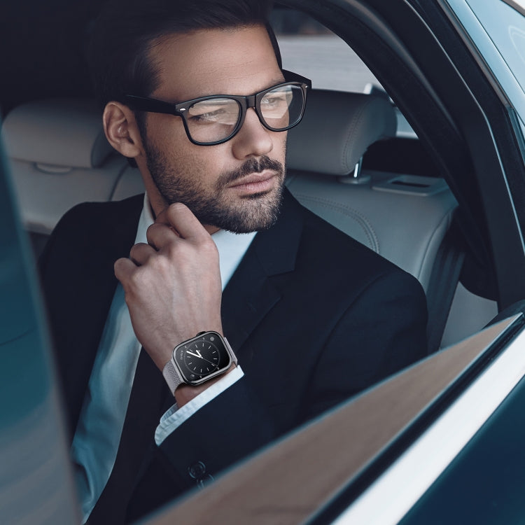 Skorter | DUX DUCIS Samo Series electroplated TPU watch case for Apple Watch Series 9 / 8 / 7 45mm (Black)