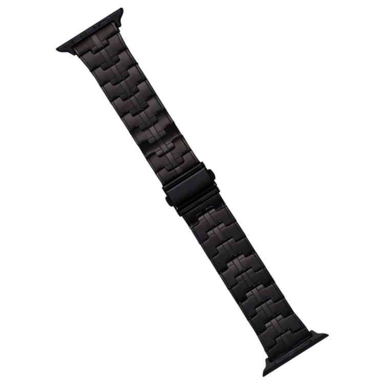 Skorter | For Apple Watch SE 2023 40mm Stainless Steel Band (Black)