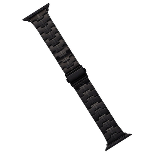 Skorter | For Apple Watch SE 2023 40mm Stainless Steel Band (Black)