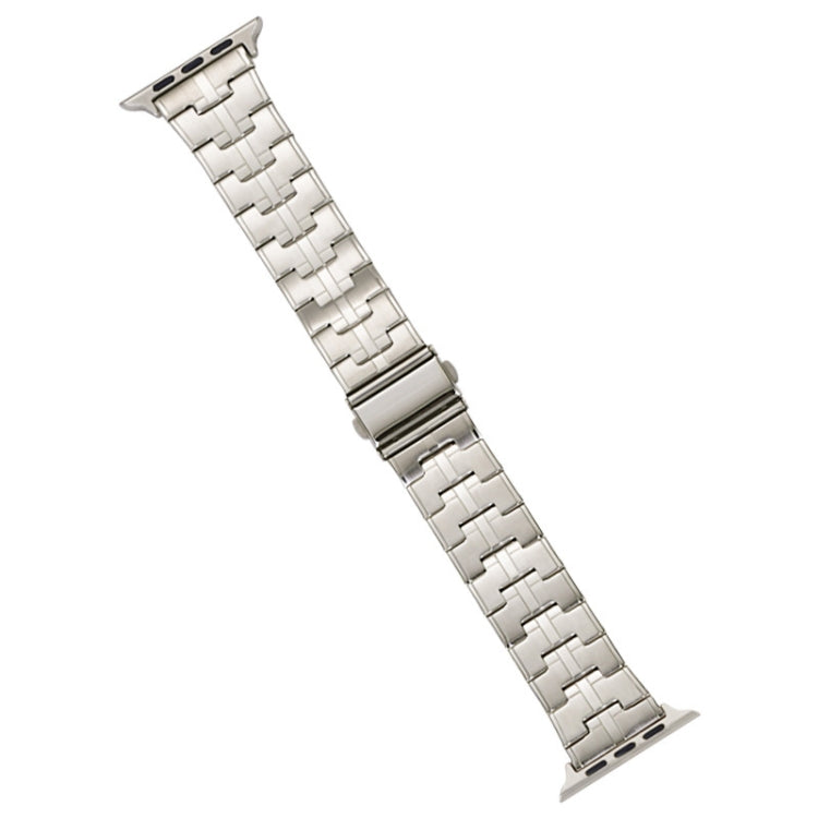 Skorter | For Apple Watch SE 2023 40mm Stainless Steel Watch Band (Starlight)