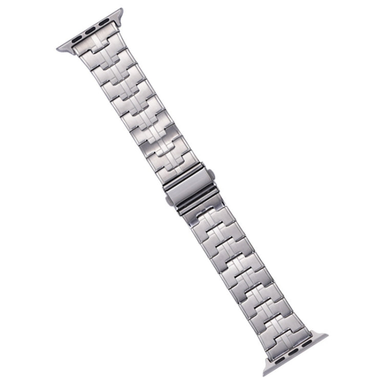 Skorter | For Apple Watch SE 2023 40mm Stainless Steel Band (Silver)
