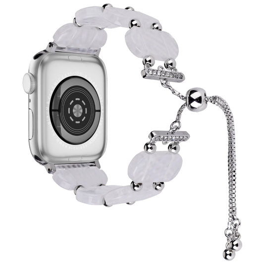 Skorter | For Apple Watch SE 2023 40mm resin retractable chain bracelet (fluorescent)