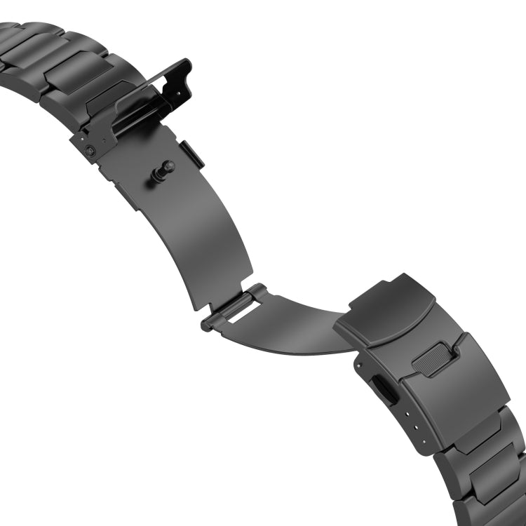 Skorter | For Apple Watch 38mm I-shaped titanium metal watch strap (Mirror Silver)