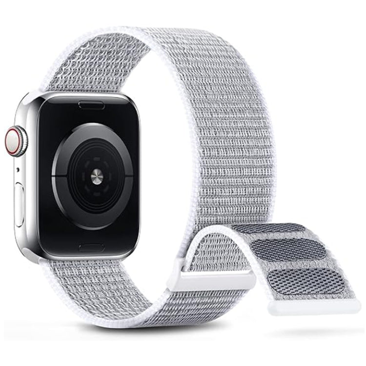 Skorter | For Apple Watch SE 2023 44mm Dual Hook and Loop Nylon Watchband (Shell)