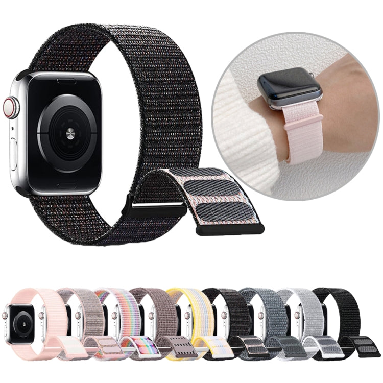 Skorter | For Apple Watch Ultra 2 49mm Double Hook and Loop Nylon Watch Strap (Silt)