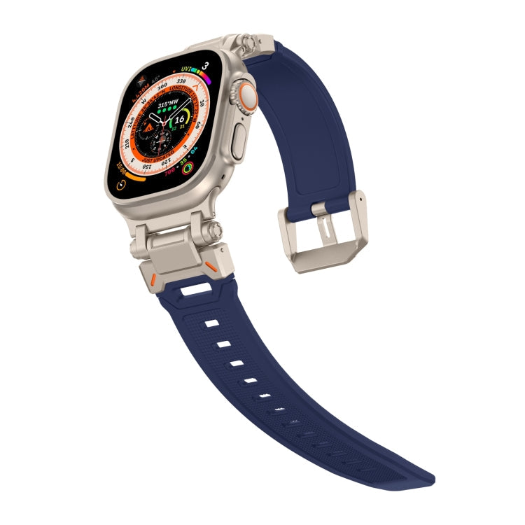 Skorter | For Apple Watch SE 2023 44mm Explorer TPU Watch Band (Titan Blue)