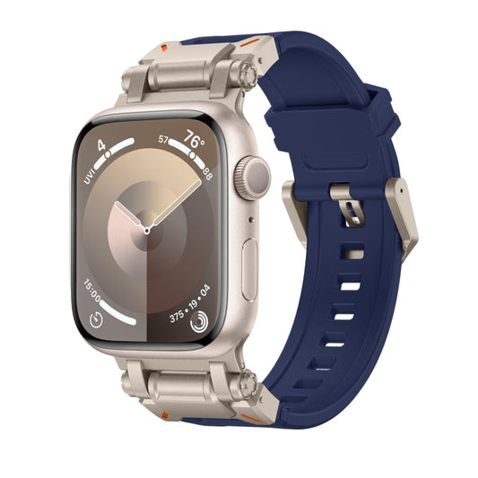 Skorter | For Apple Watch SE 2023 44mm Explorer TPU Watch Band (Titan Blue)