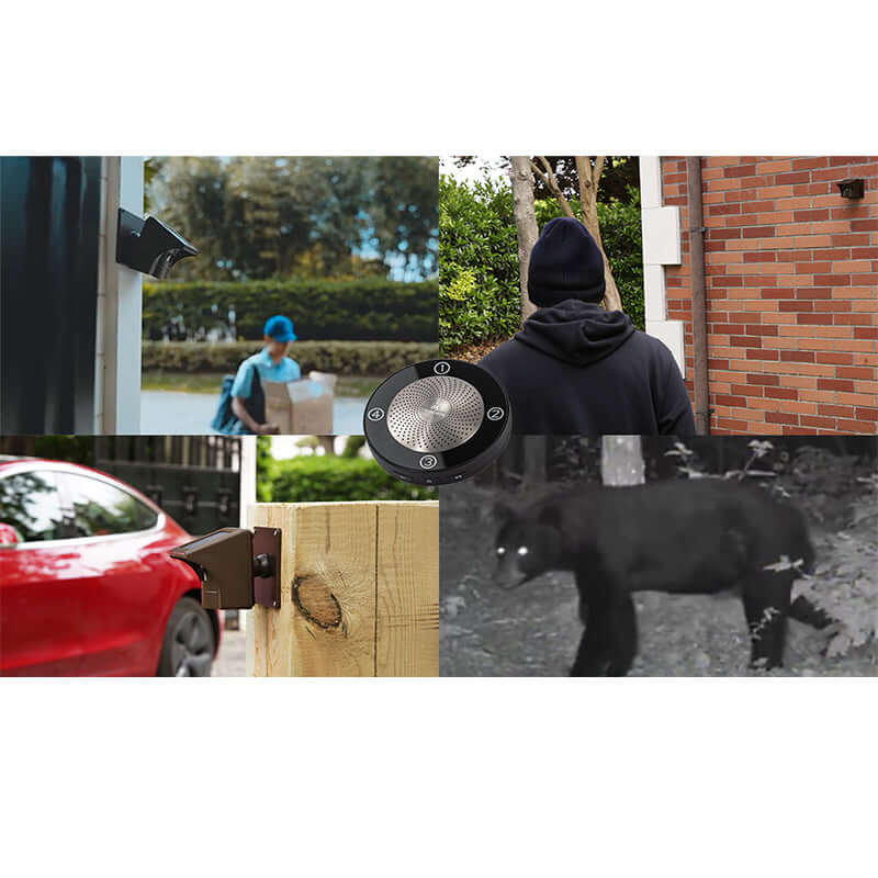 Skorter | Mile Supplemental Driveway Alarm Solar Receiver (1 Receiver only)