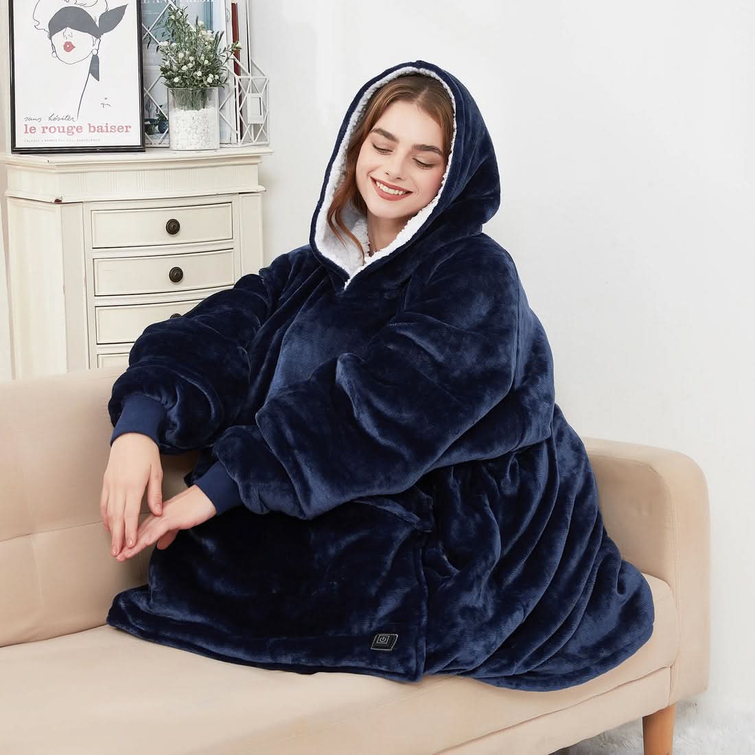 Skorter | USB heated blanket hoodie for intense warmth