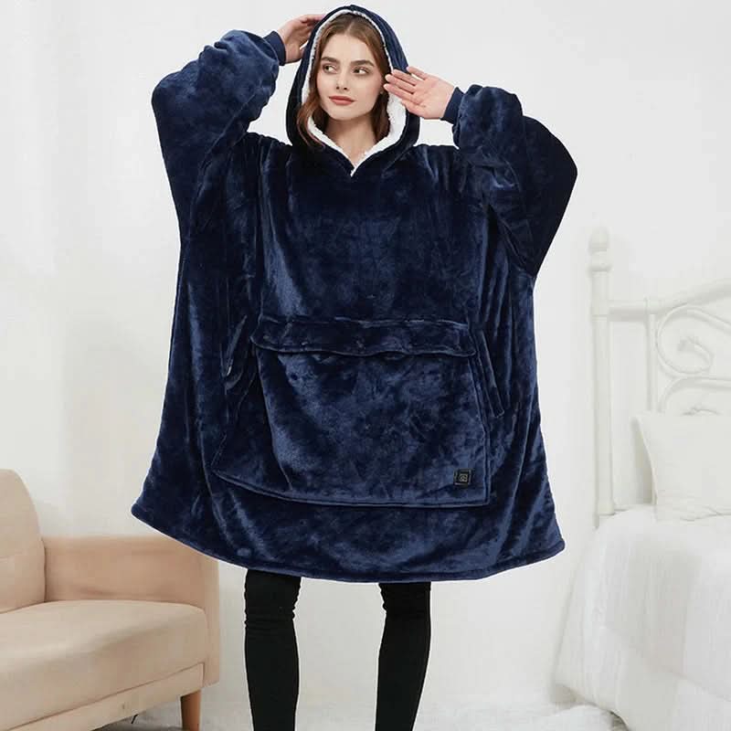 Skorter | USB heated blanket hoodie for intense warmth