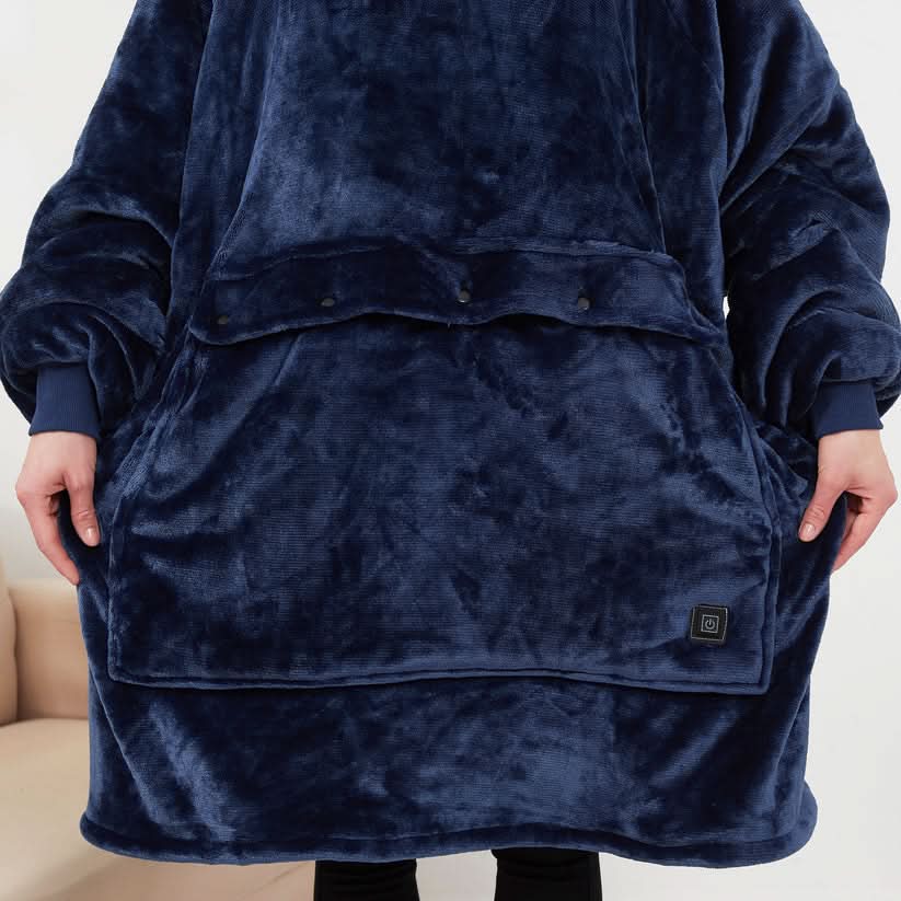 Skorter | USB heated blanket hoodie for intense warmth