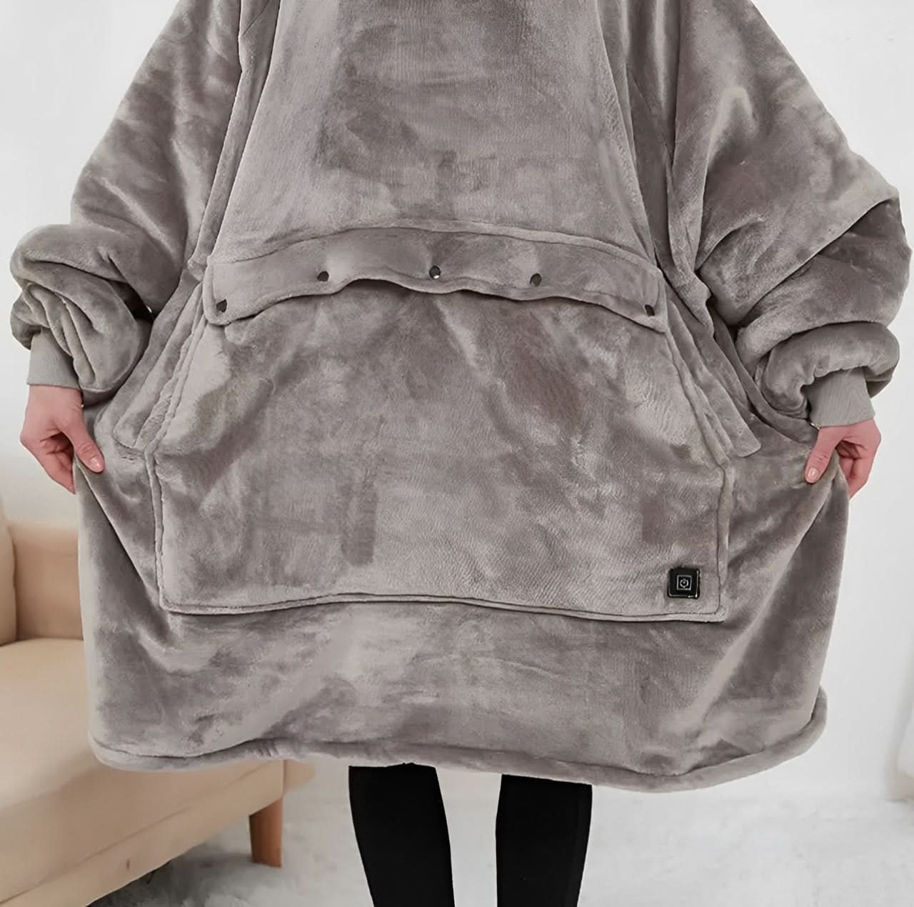 Skorter | USB heated blanket hoodie for intense warmth