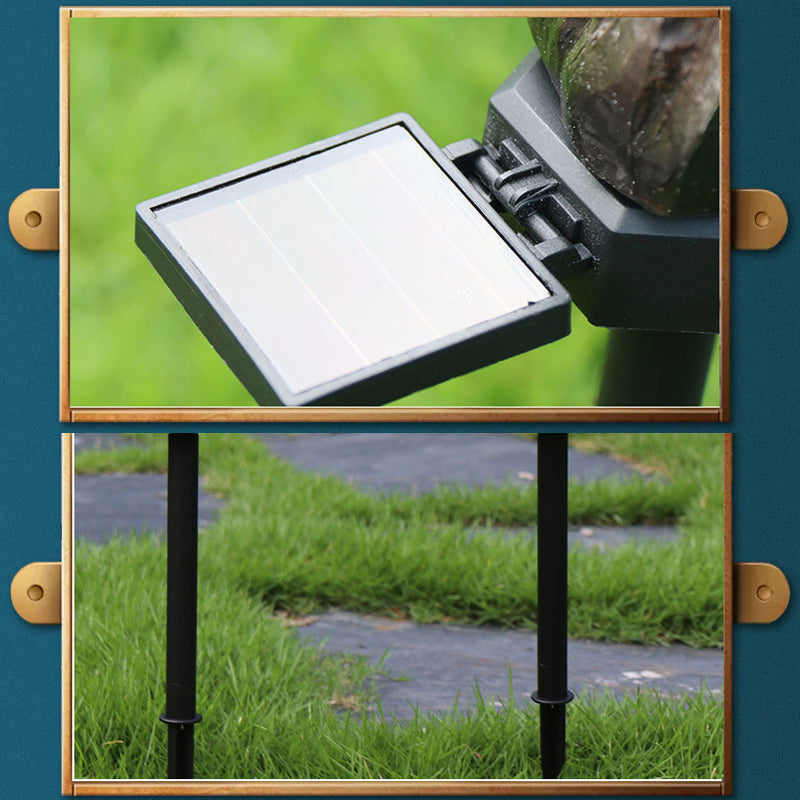 skorter | Outdoor Owl Statue Led Solar Garden Light Waterproof Lawn Lamp