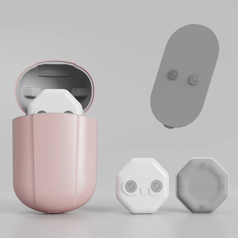 Skorter | Cordless TENS Massage Patch – Portable Pain Relief & Muscle Stimulation Tensiffy with Rechargeable Electric Pulse Technology