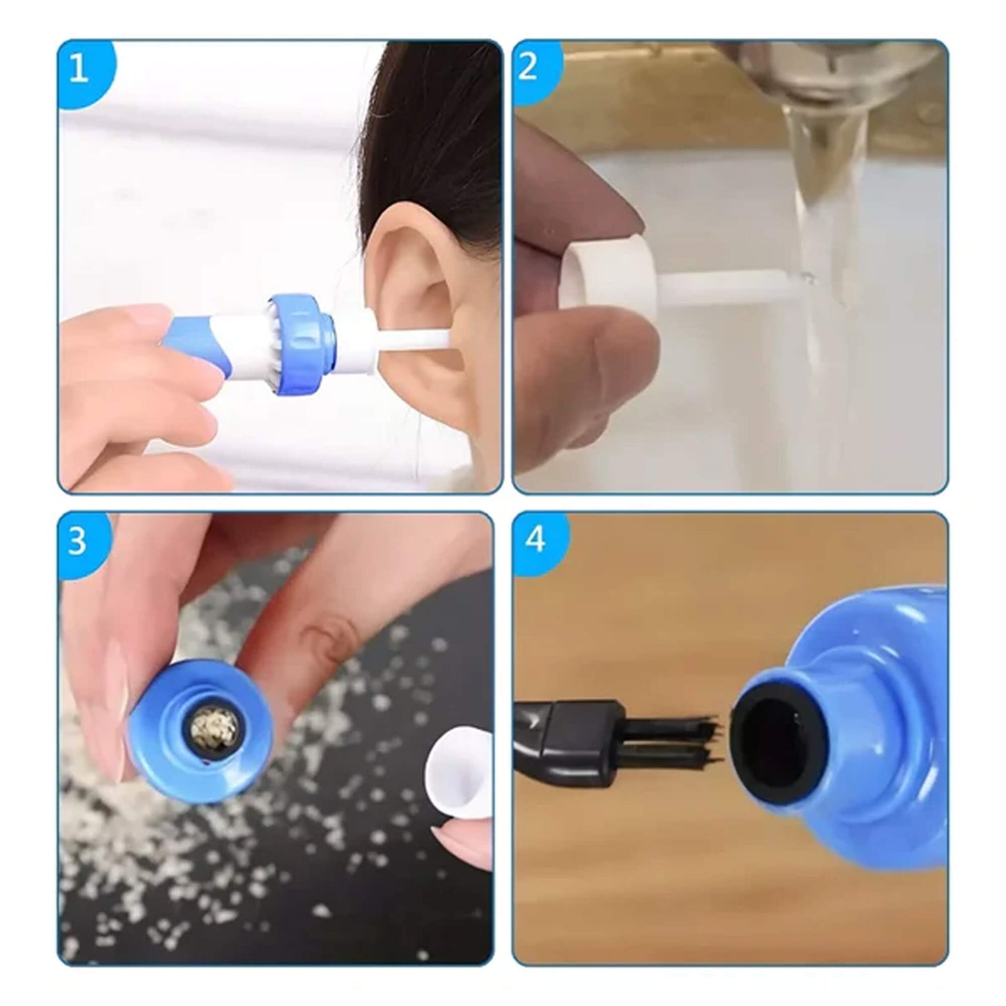 Skorter | Electric Ear Suction Wax Removal Tool | Ergonomic, Silicone Tip & Compact Design for Safe Ear Hygiene at Home or Travel