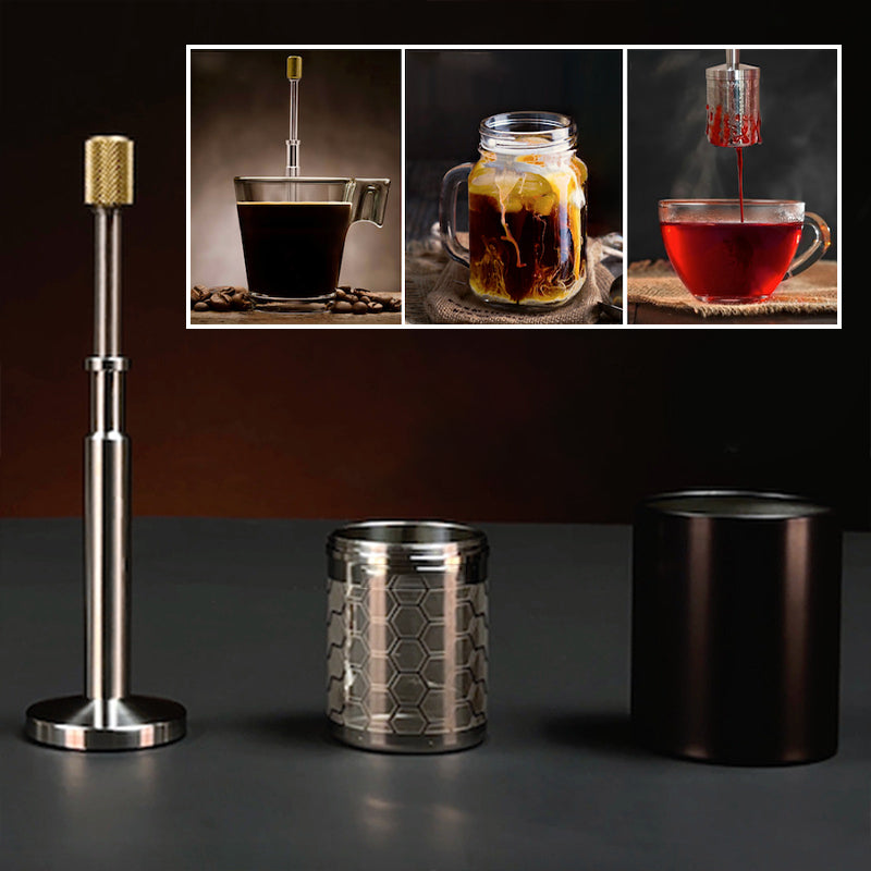 Skorter | (Pre-order, Shipping After June 15th) Manual Coffee Filter Made of Stainless Steel