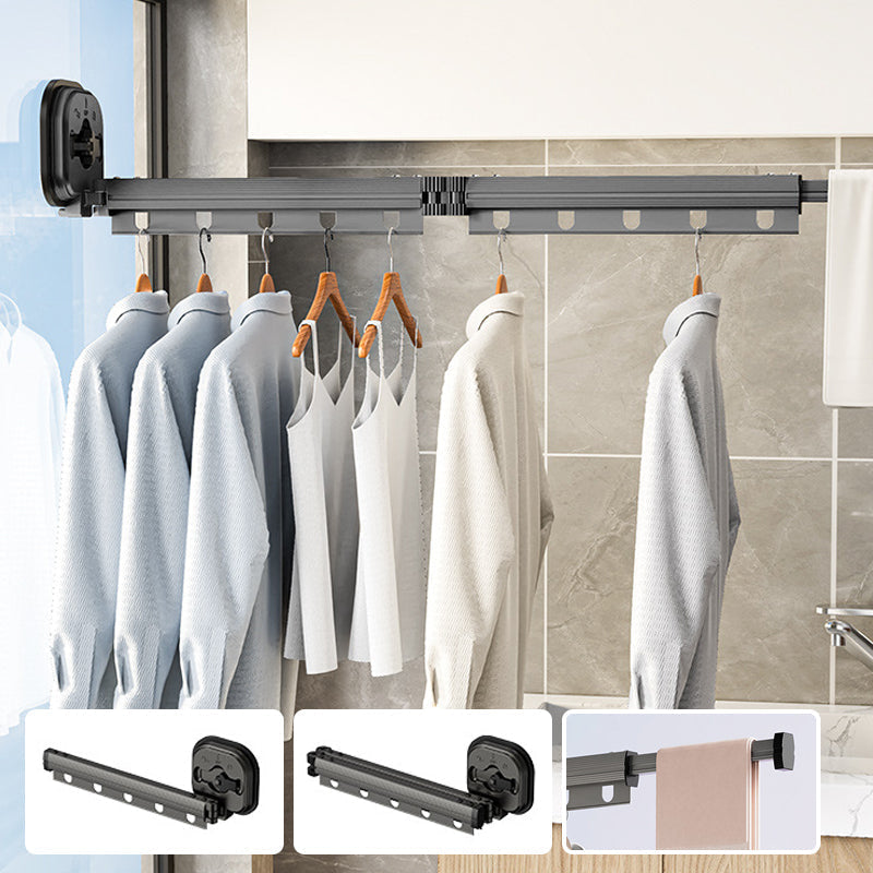 skorter | Wall-mounted Foldable Clothes Rack with Suction Cup