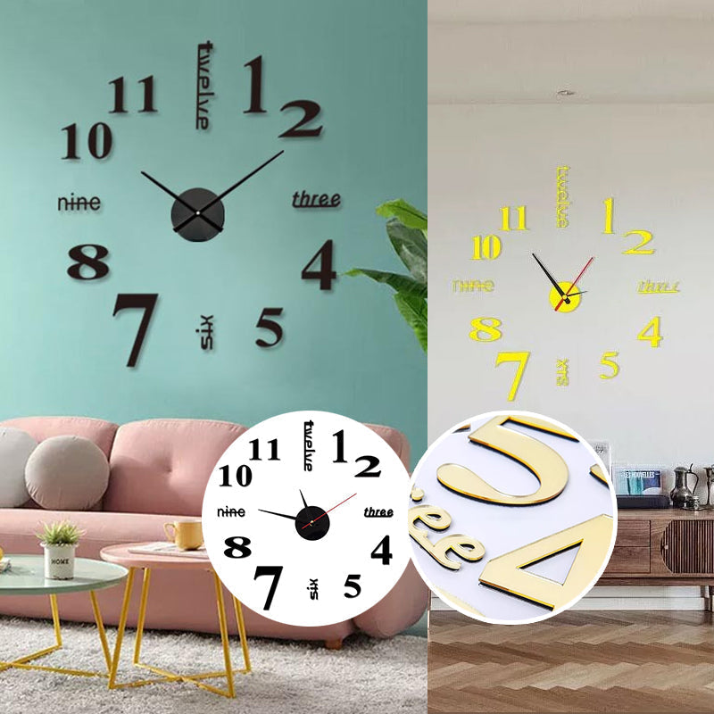 Skorter | Modern DIY Screwless Wall Clock