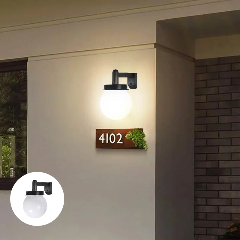 Skorter | Solar Wall Sphere Light (2 pieces)