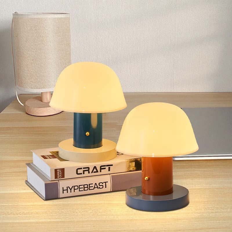 Skorter | LED Mushroom Touch Table Lamp – Battery Powered