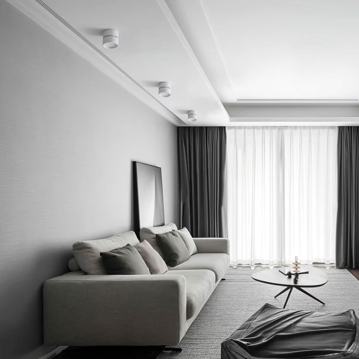 Skorter | Adjustable Surface LED Ceiling Light Warm White