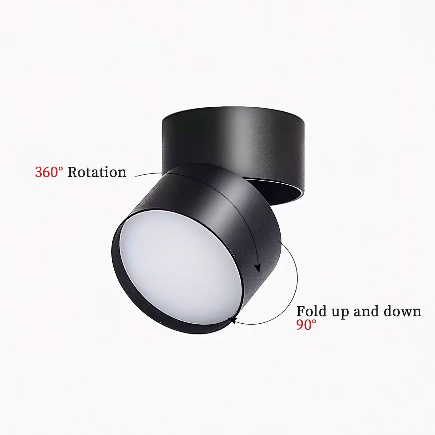 Skorter | Adjustable Surface LED Ceiling Light Warm White