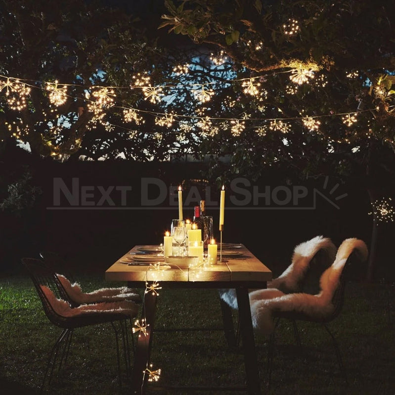 Skorter | Festive Starburst LED Light Chain