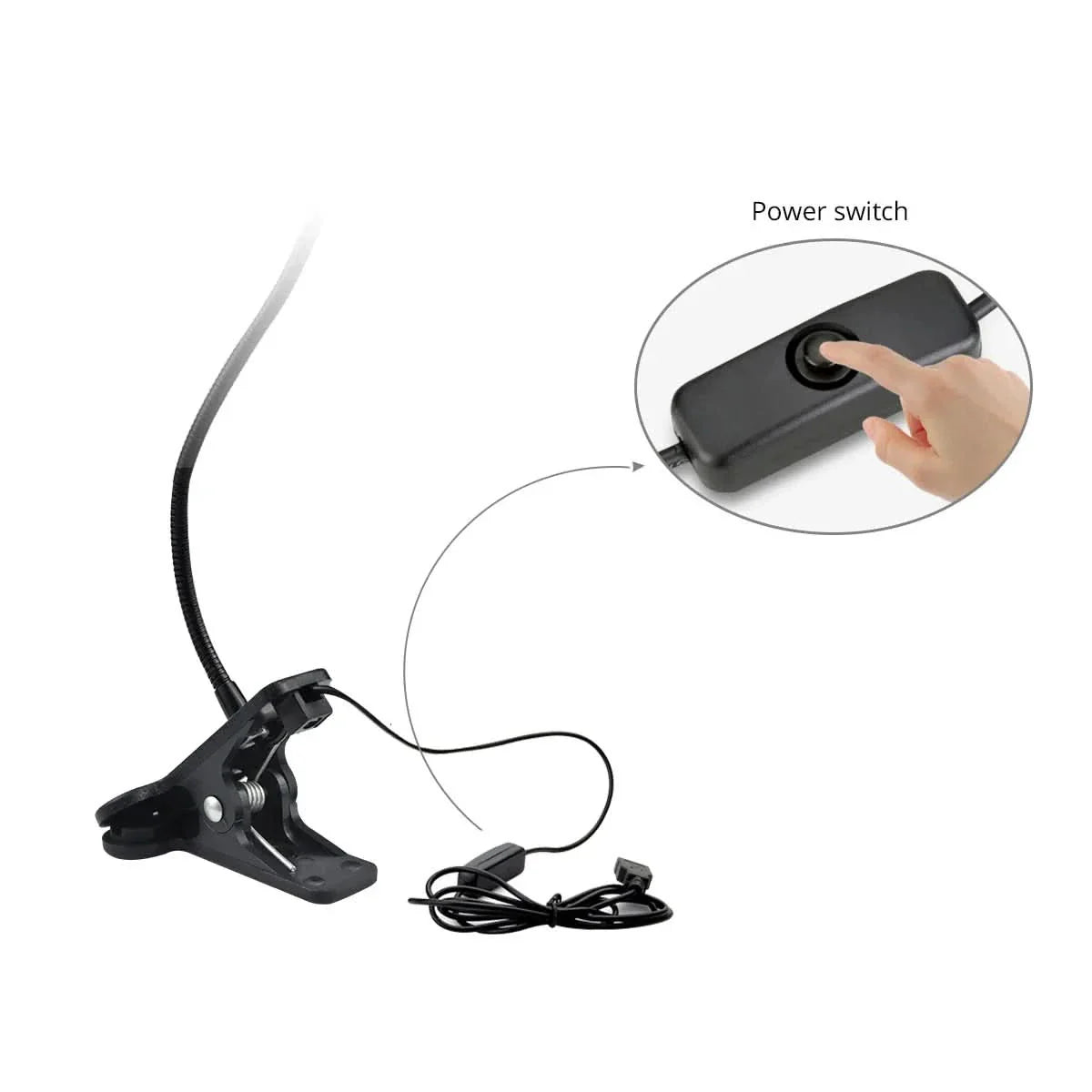 Skorter | USB LED Reading Lamp with Flexible Arm