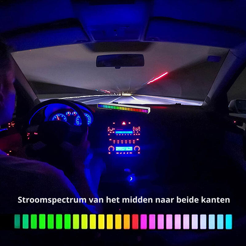 Skorter | Smart Sound-Activated RGB Light Bar | Music Sync LED Ambient Lighting