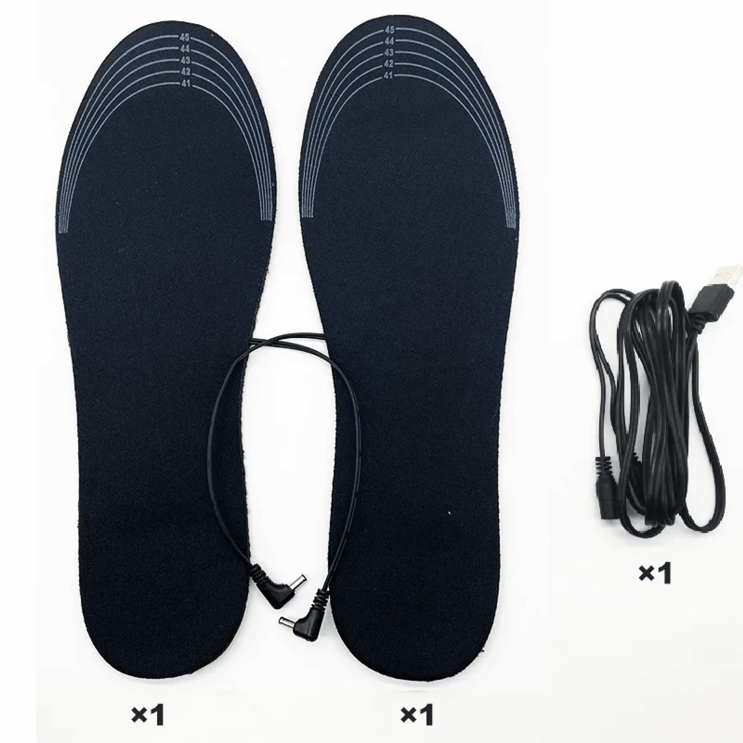 Skorter | Shoe Foot Insoles Inserts Thermal Rechargeable Footbed for Shoes and Boots