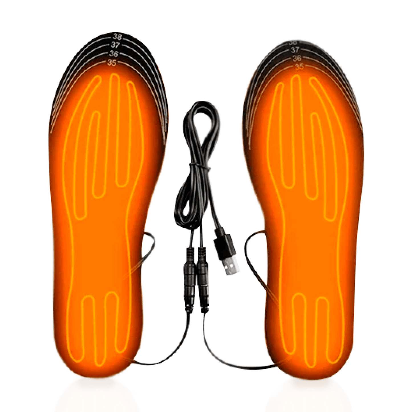 Skorter | Shoe Foot Insoles Inserts Thermal Rechargeable Footbed for Shoes and Boots