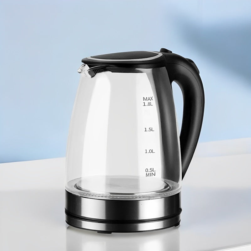 Skorter | 1.8L Electric Glass Kettle with LED Illumination