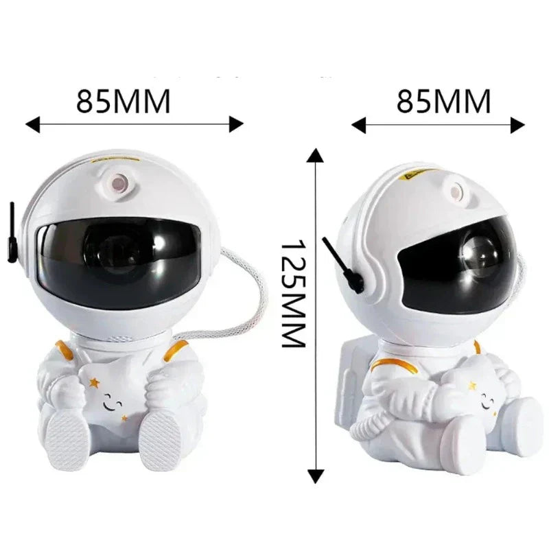 Skorter | GalaxyGlow - Astronaut LED Night Light with Star Projection