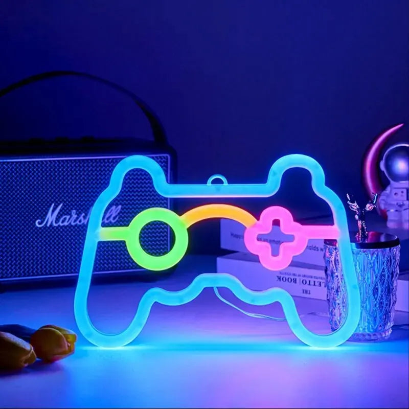 Skorter | NeonGlow - LED Game Controller Neon Sign for Gamers