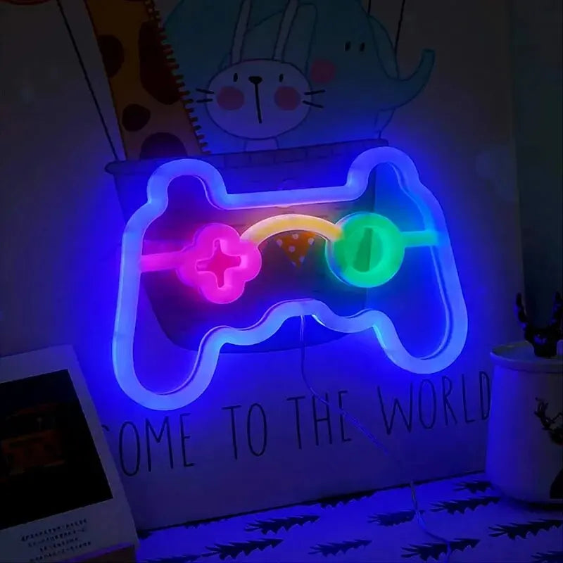 Skorter | NeonGlow - LED Game Controller Neon Sign for Gamers